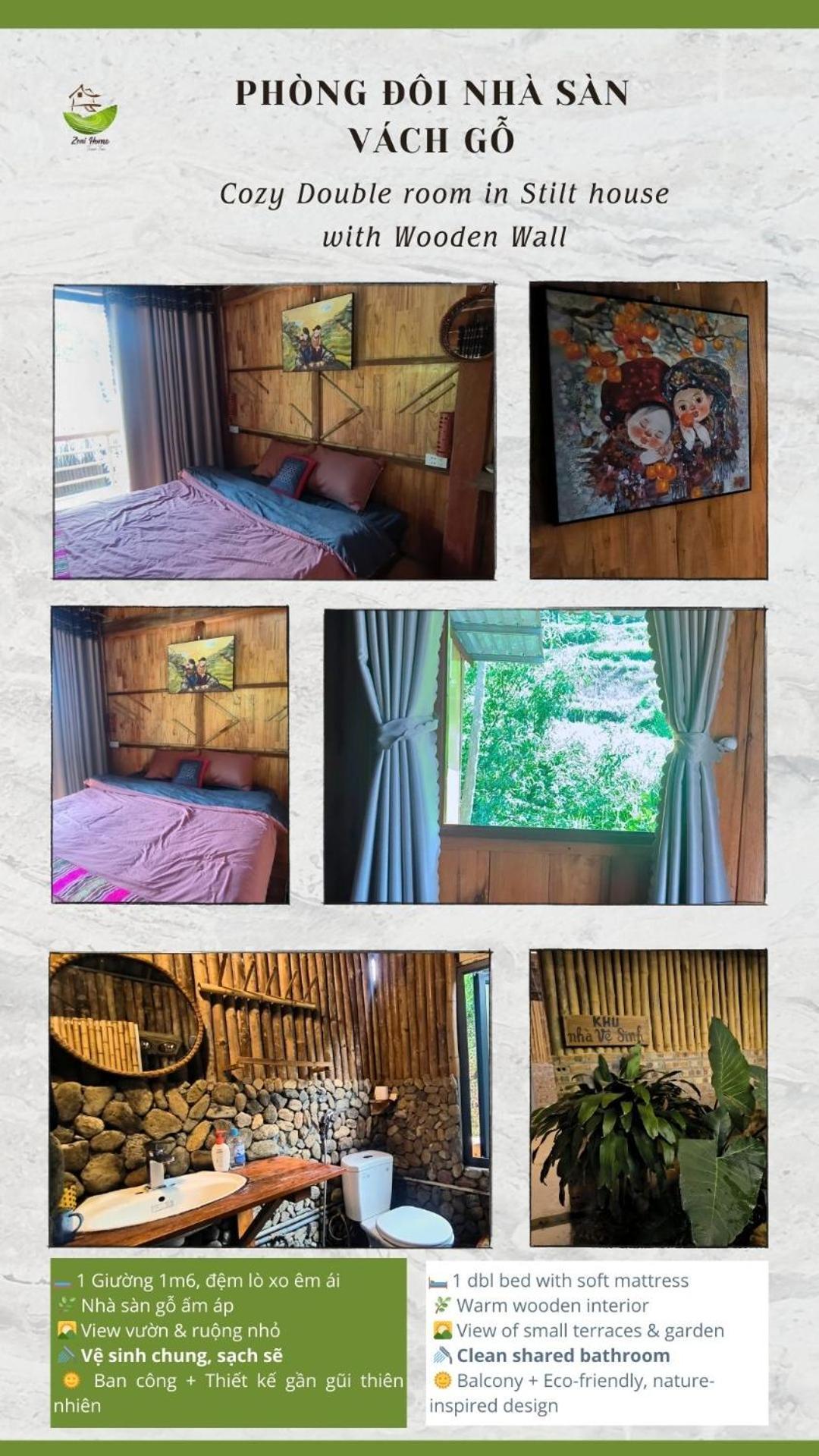 Zoni Home Tram Tau Cham Ta Lao Exterior photo
