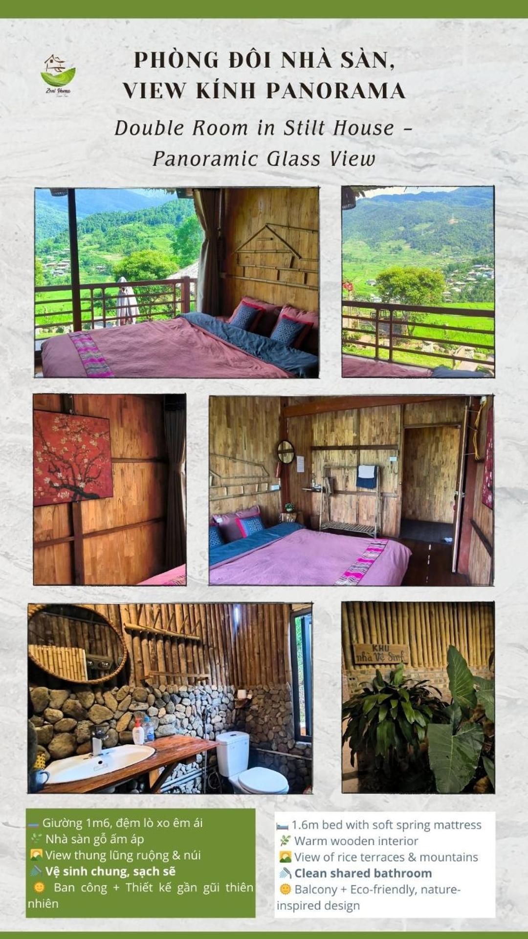 Zoni Home Tram Tau Cham Ta Lao Exterior photo